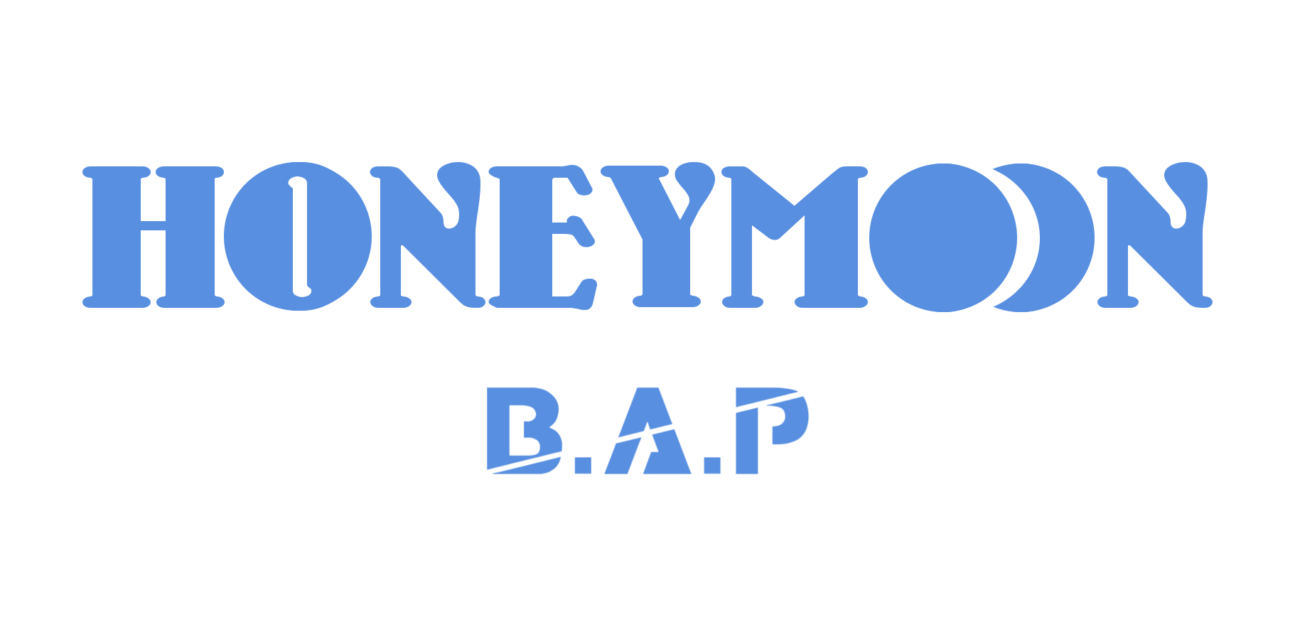 [B.A.P] HONEYMOON Logo - PNG