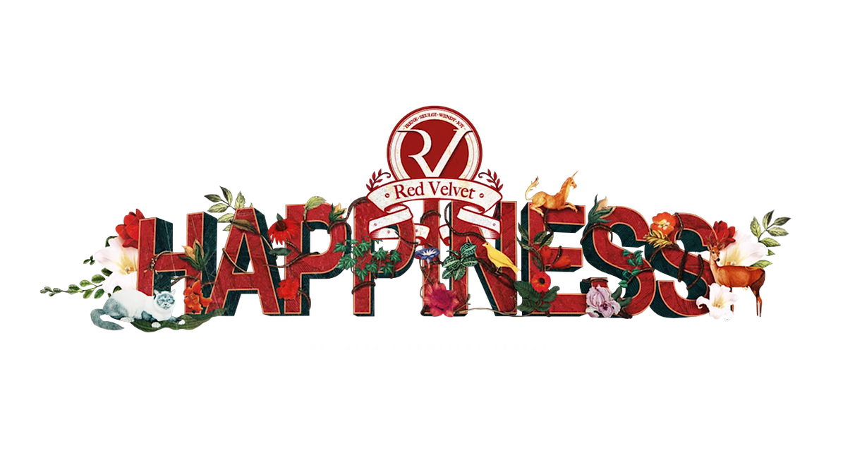 Red Velvet Happiness Logo Png By Tsukinofleur On Deviantart