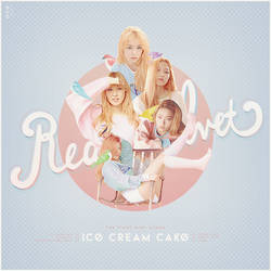 Red Velvet / Ice Cream Cake