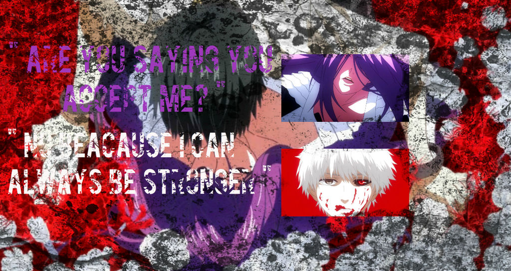 Kaneki Devours Rize Tokyo Ghoul - Kaneki and Rize by NagatsukiSetsuka on DeviantArt