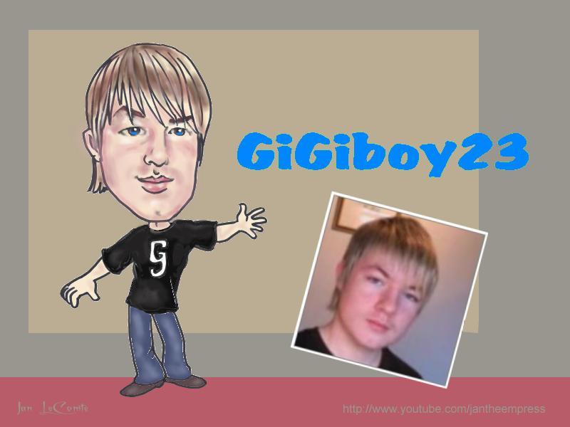 Caricature of GiGiBoy