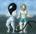 Fighter and Guardian by Vexorum