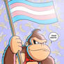 Donkey Kong Supports Trans Rights