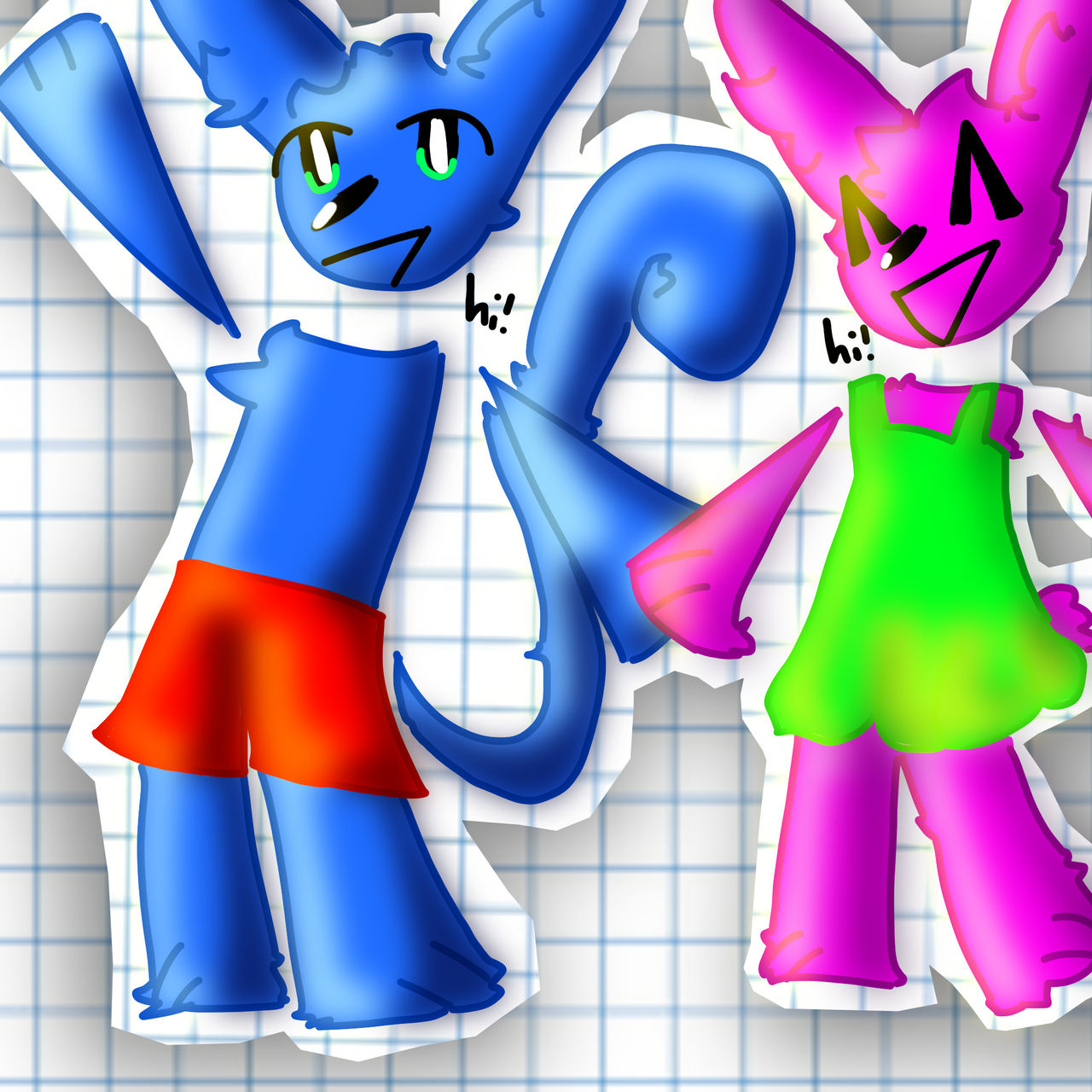 Riggy and Rosie by starrygod on DeviantArt