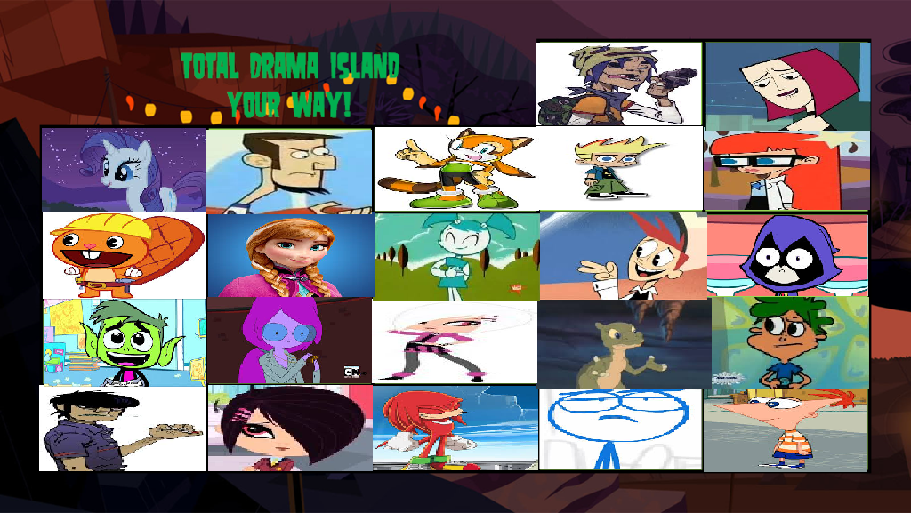 My own AU: Total Drama Island by Lontoon22 on DeviantArt