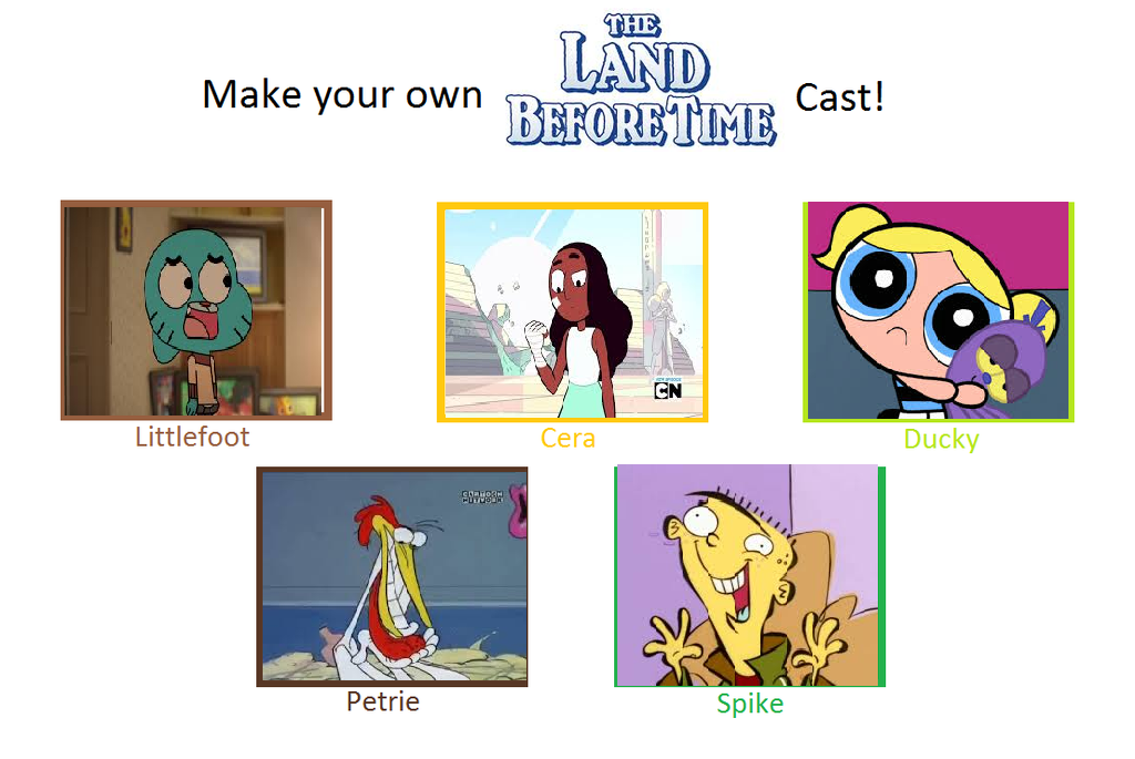 pix The Land Before Time Cast Meme my land before time cn cast by