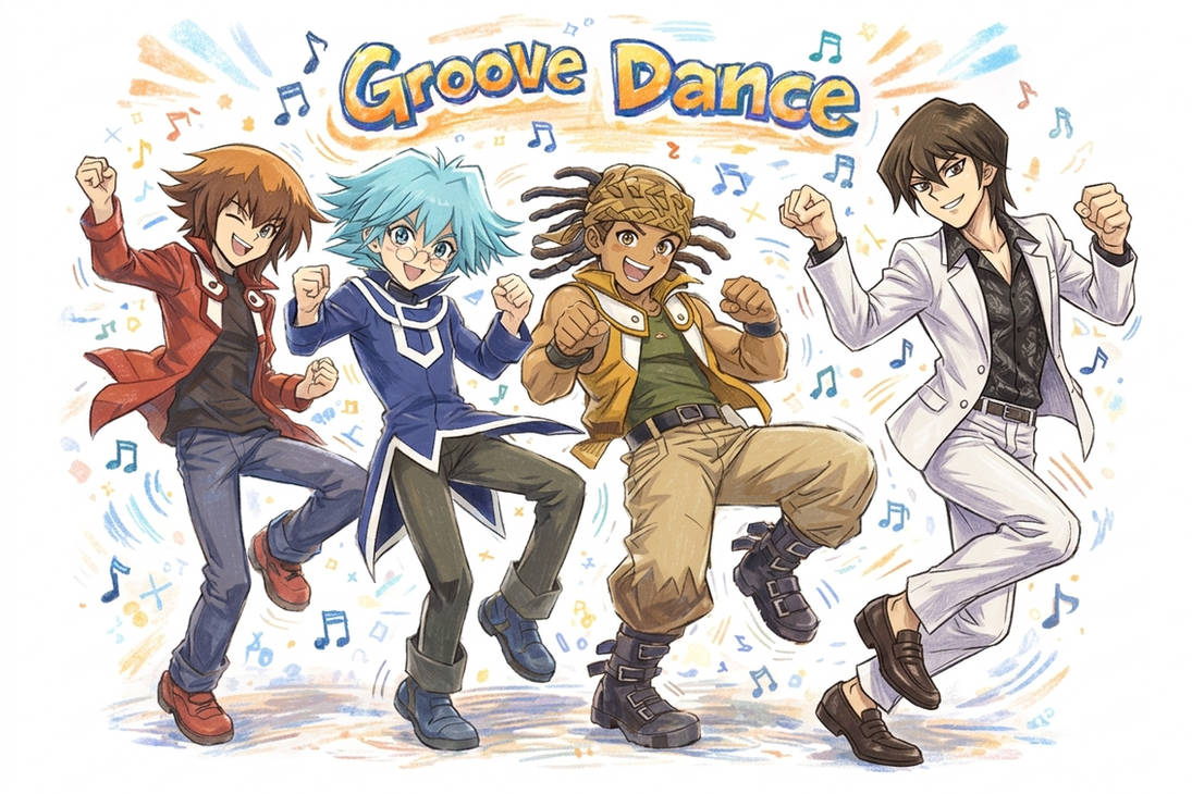 Groovy Figure Groove dance by cartoonstar92 on DeviantArt