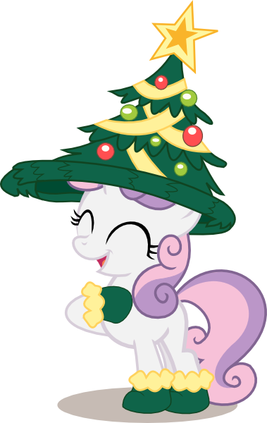 Sweetie Belle goes caroling