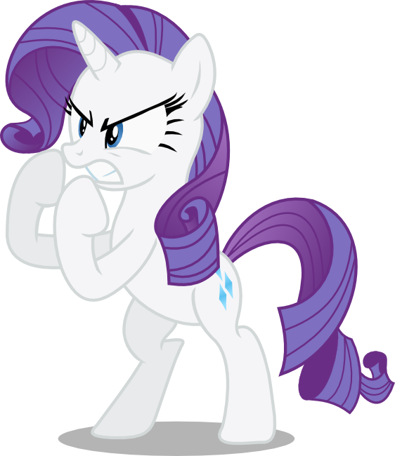 Angry Rarity by seahawk270 on DeviantArt