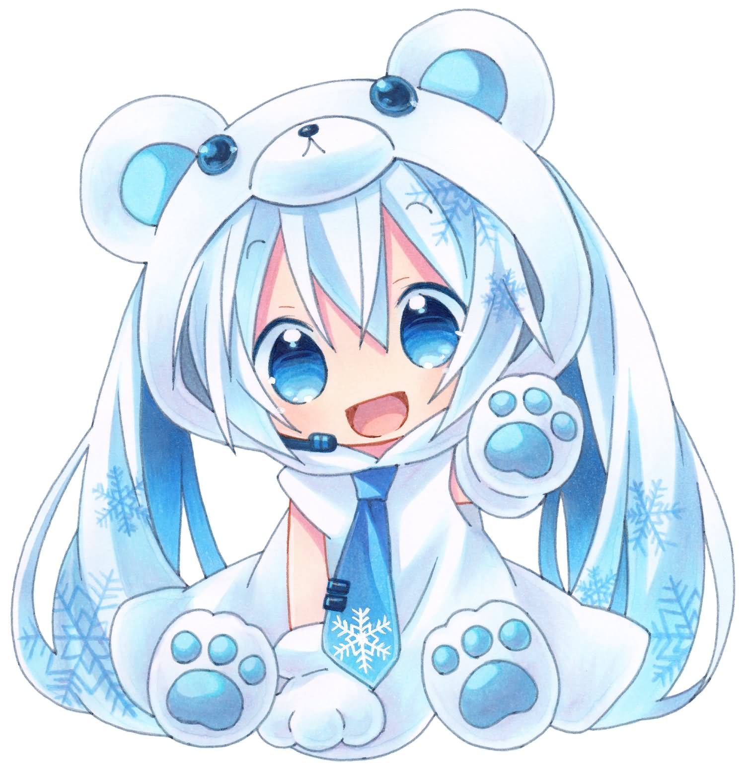 anime chibi polar bear by KammiJam on DeviantArt anime chibi polar bear by KammiJam on DeviantArt