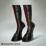 DRAFT HORSE BOOTS - knee high version