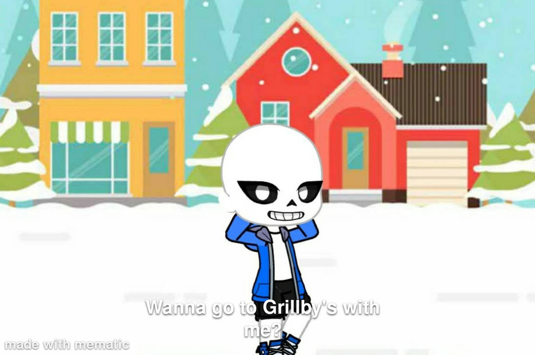 POV: Your Hanging Out With Sans by MarkRed345 on DeviantArt