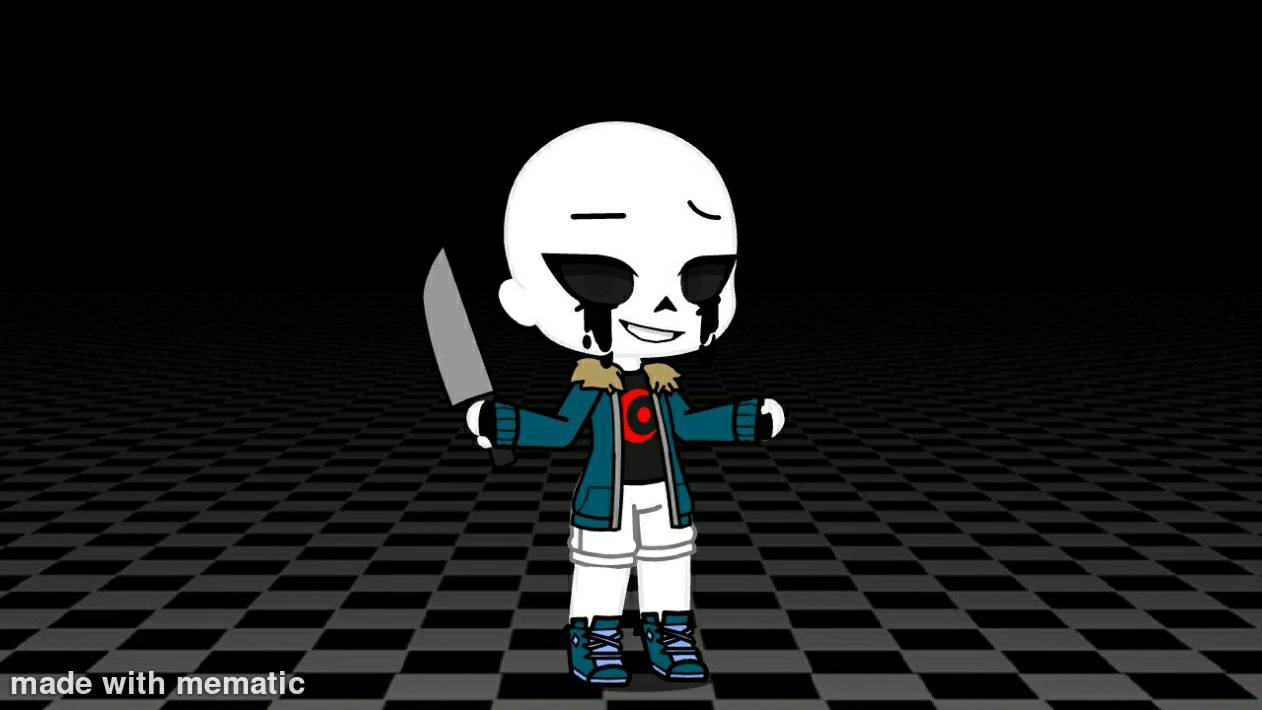 Killer Sans Papercraft by DragonGoddess005 on DeviantArt