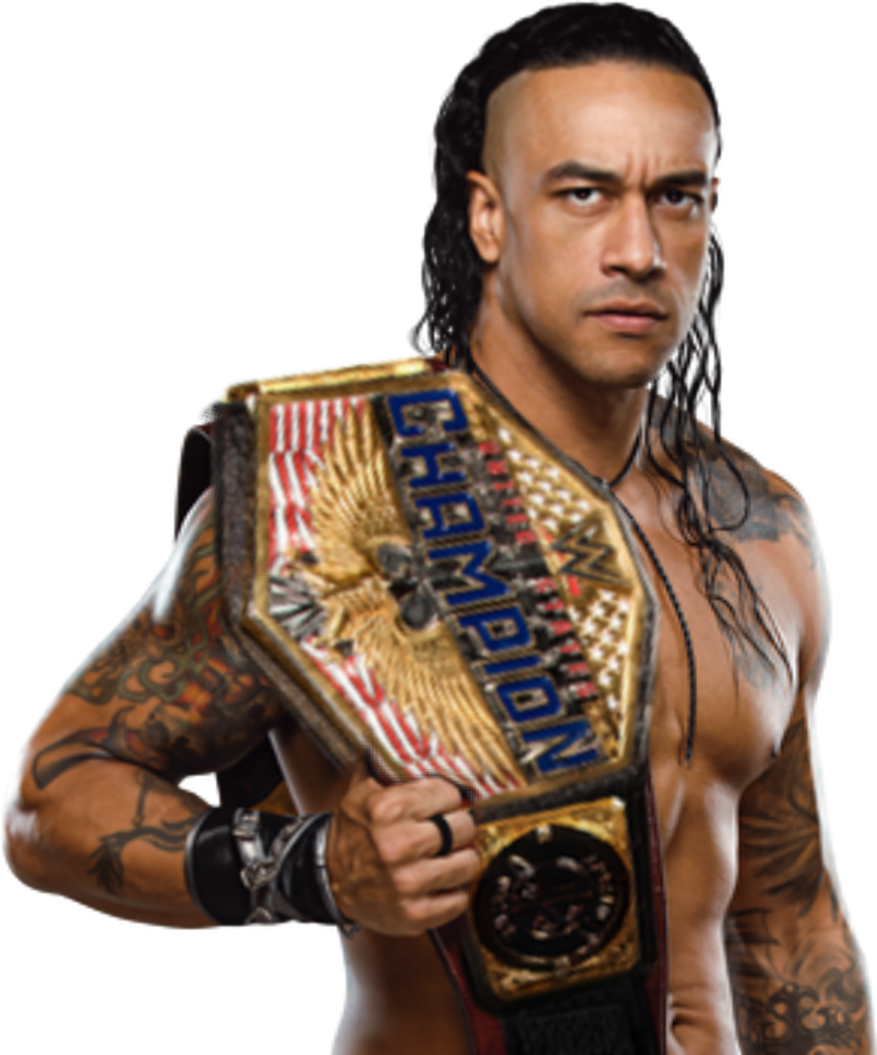 New United States Championship Damian Priest png by Emiartwwe on DeviantArt