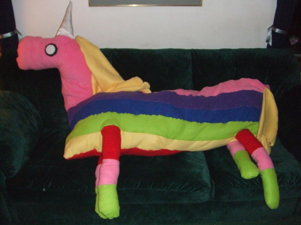 Adventure Time Lady Rainicorn 7' plush body pillow by Rumaniafx on DeviantArt