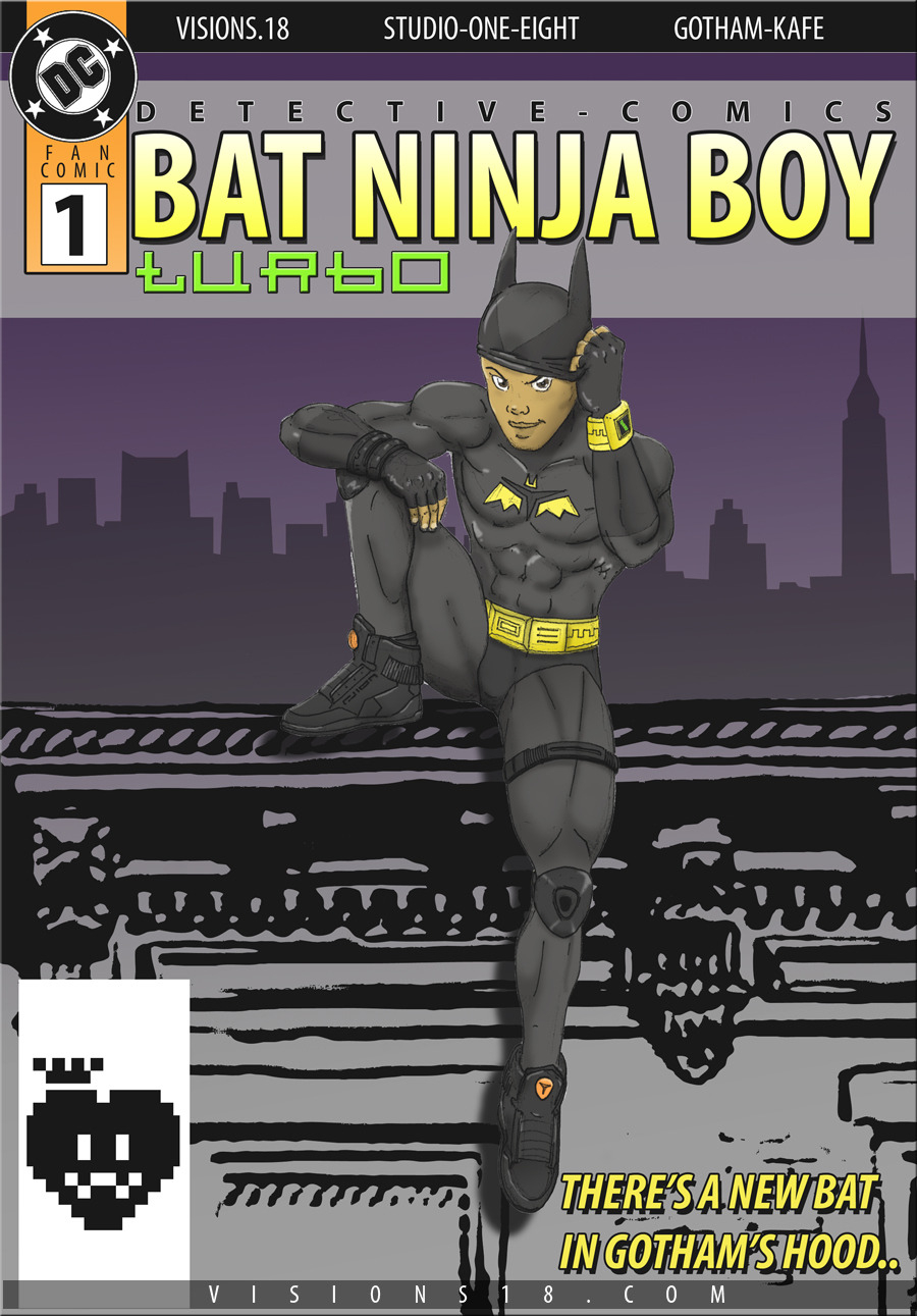 BAT NINJA BOY TURBO [BATMAN FAN COMIC]