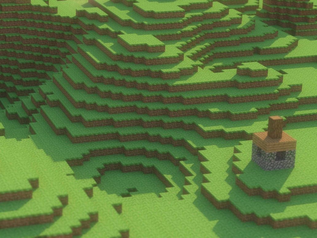 Minecraft Wallpaper Grass