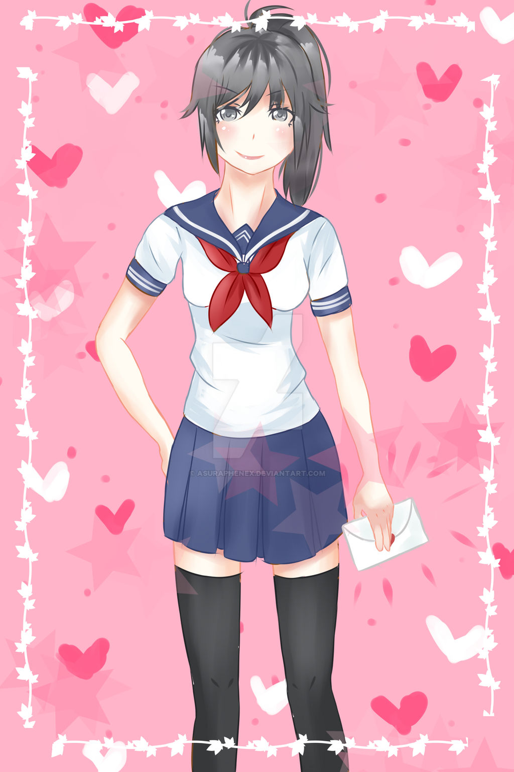 Ayano Aishi Fanart By AsuraPhenex On DeviantArt ayano-aishi-fanart-by-asuraphenex-on-deviantart