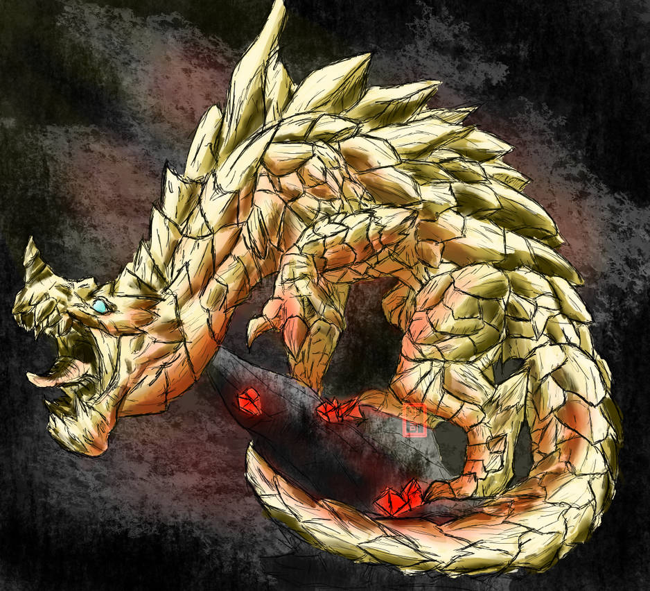 Earth Drake by HalfDrunkToast on DeviantArt