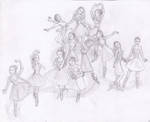 The Twelve Dancing Princesses by WalkingOnTheStars