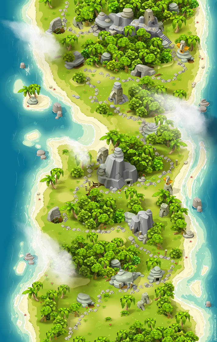 Map by niboart on DeviantArt