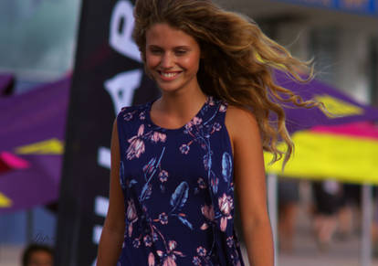 beach smile