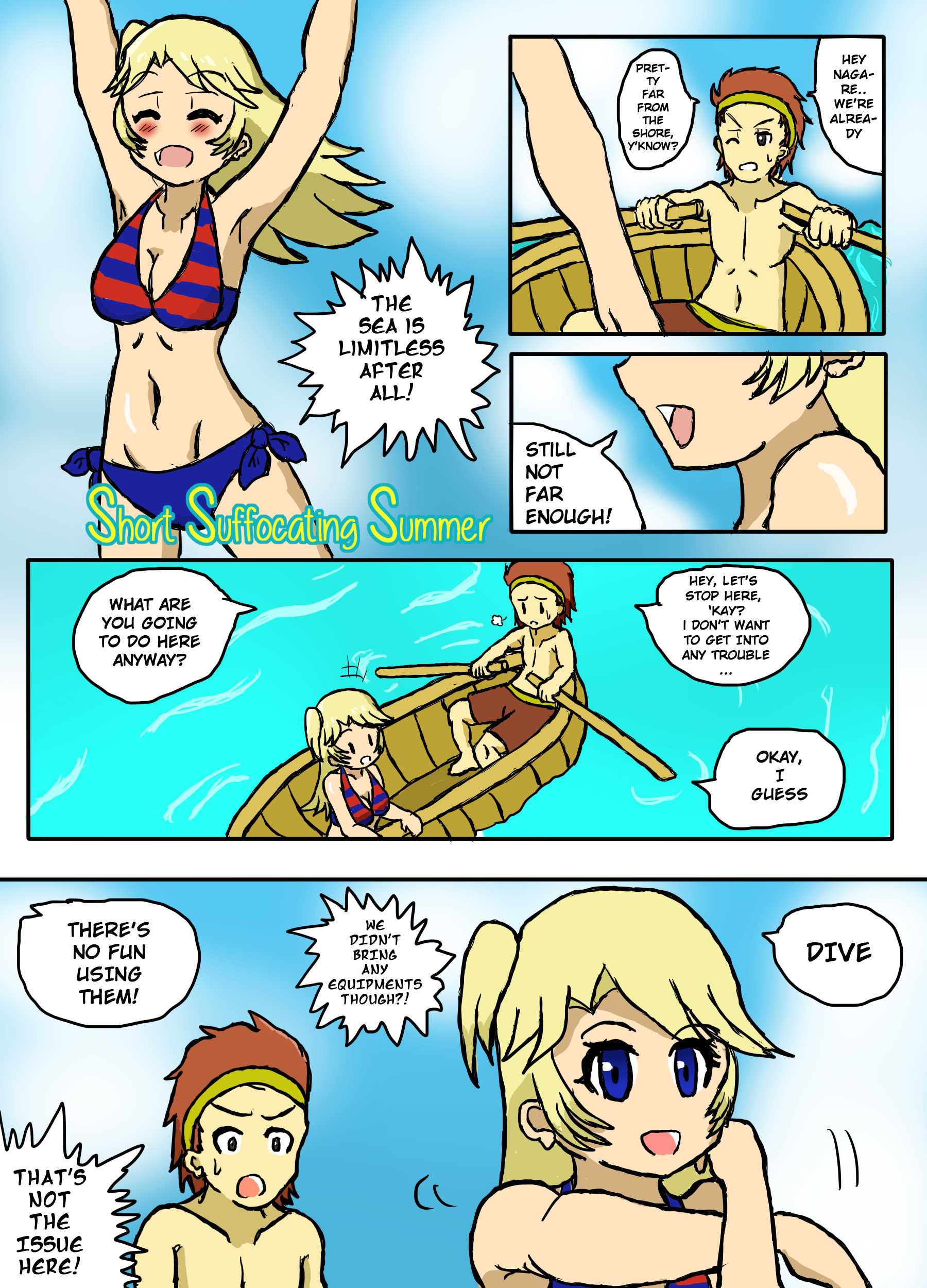 Short Suffocating Summer - Page 1