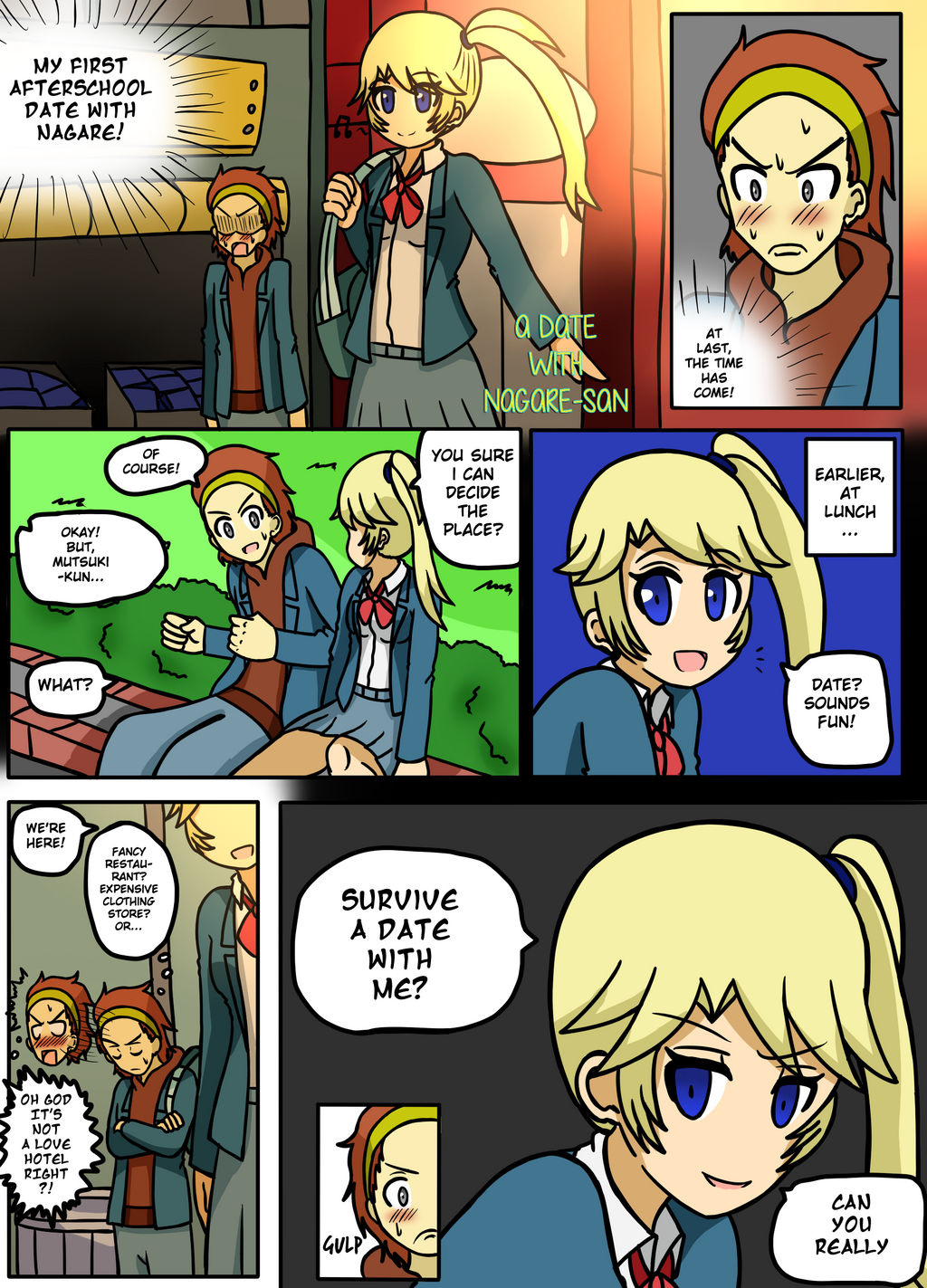 Summer Series Epilogue - Mutsuki and Nagare 1 by JimLiesman on DeviantArt