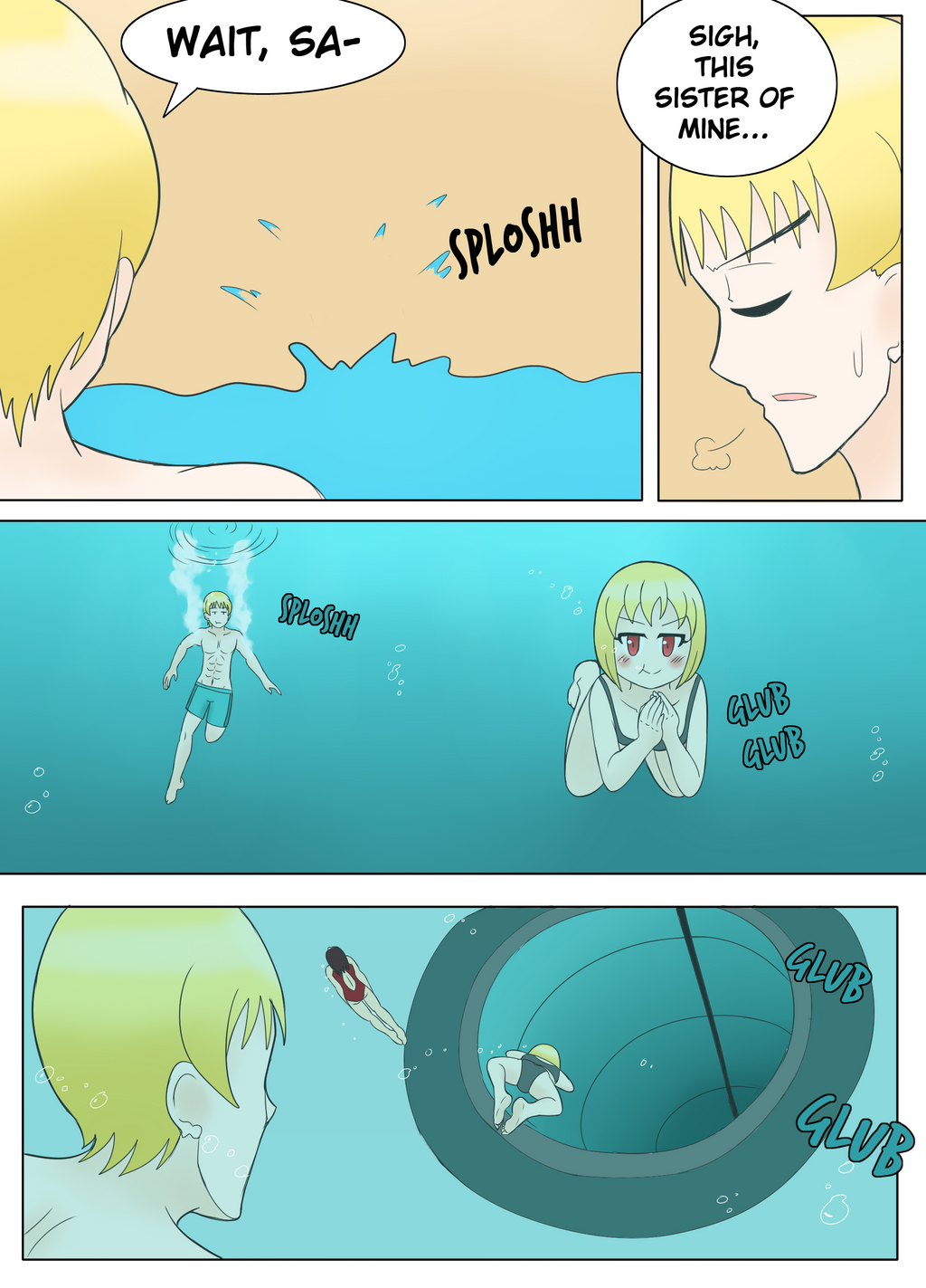 Blue Vignettes #1 (page 5/9) by JimLiesman on DeviantArt