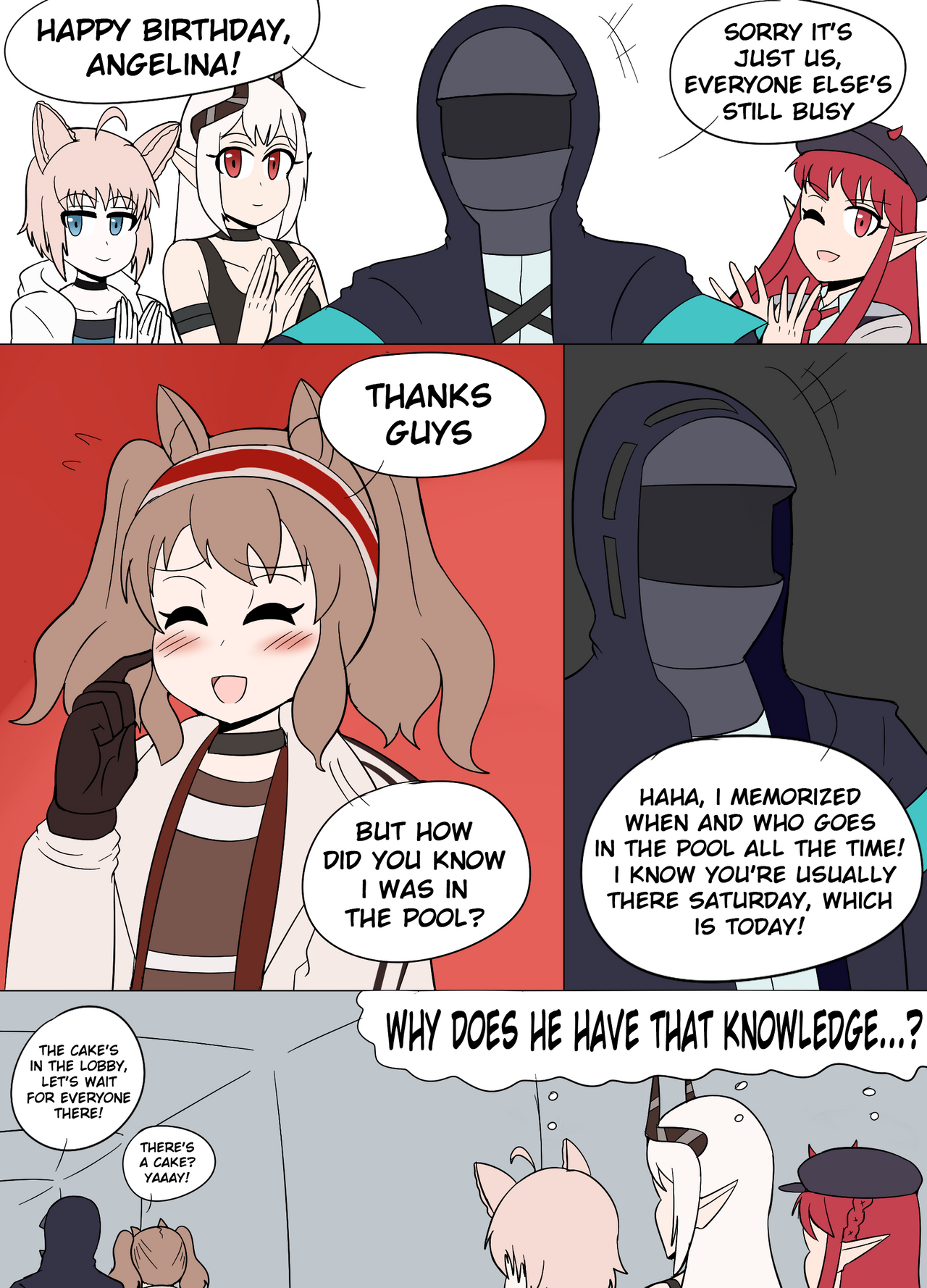 Happy Birthday, Angelina! (Arknights) Extra by JimLiesman on DeviantArt