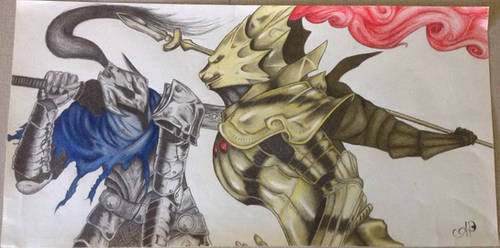 Dark Souls: Ornstein Vs. Artorias