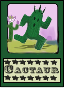 Cactaur Card