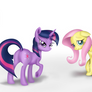 Twilight Sparkle and Fluttershy