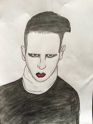 Just a random Marilyn Manson ~