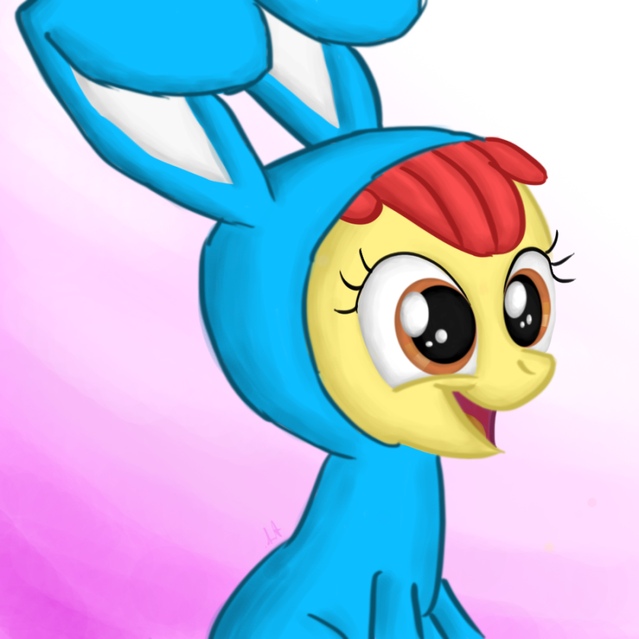 Happy Applebloom Bunny