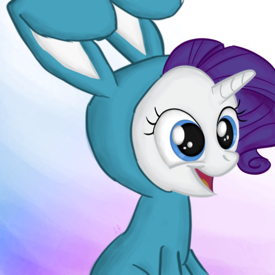Rarity Bunny by dmtb on DeviantArt
