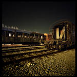 Night Photography - Railway by mara-mara