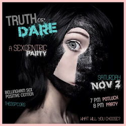 Truth or Dare Party Social Media Graphic