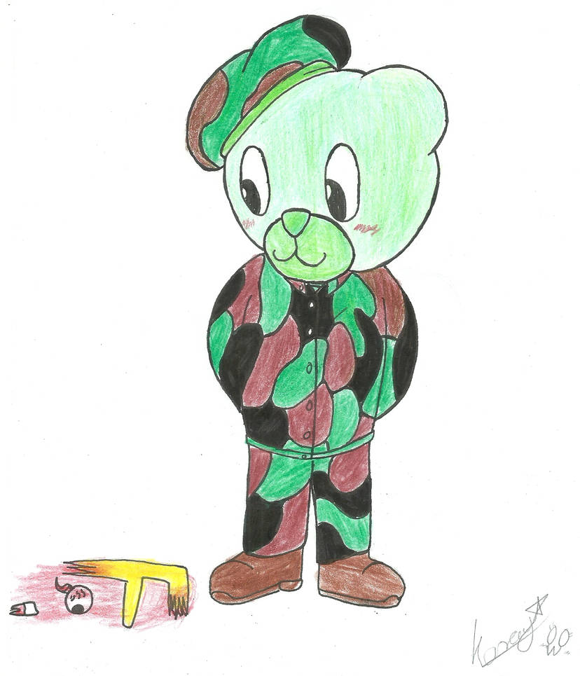 Flippy (Happy Tree Friends) by kanayatheblackwolf on DeviantArt