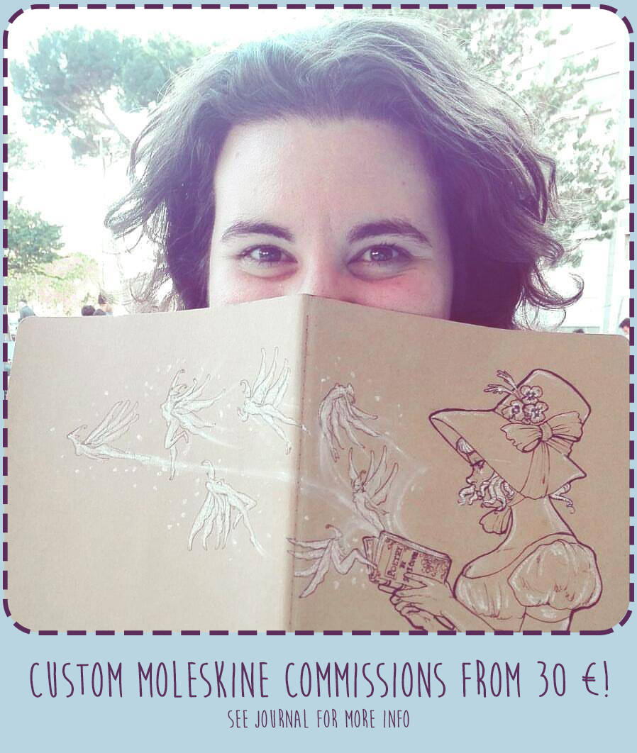 Custom Moleskine Commissions (OPEN)