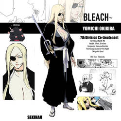 BLEACH OC | Yomichi Okikiba ( how many-- AGAIN)