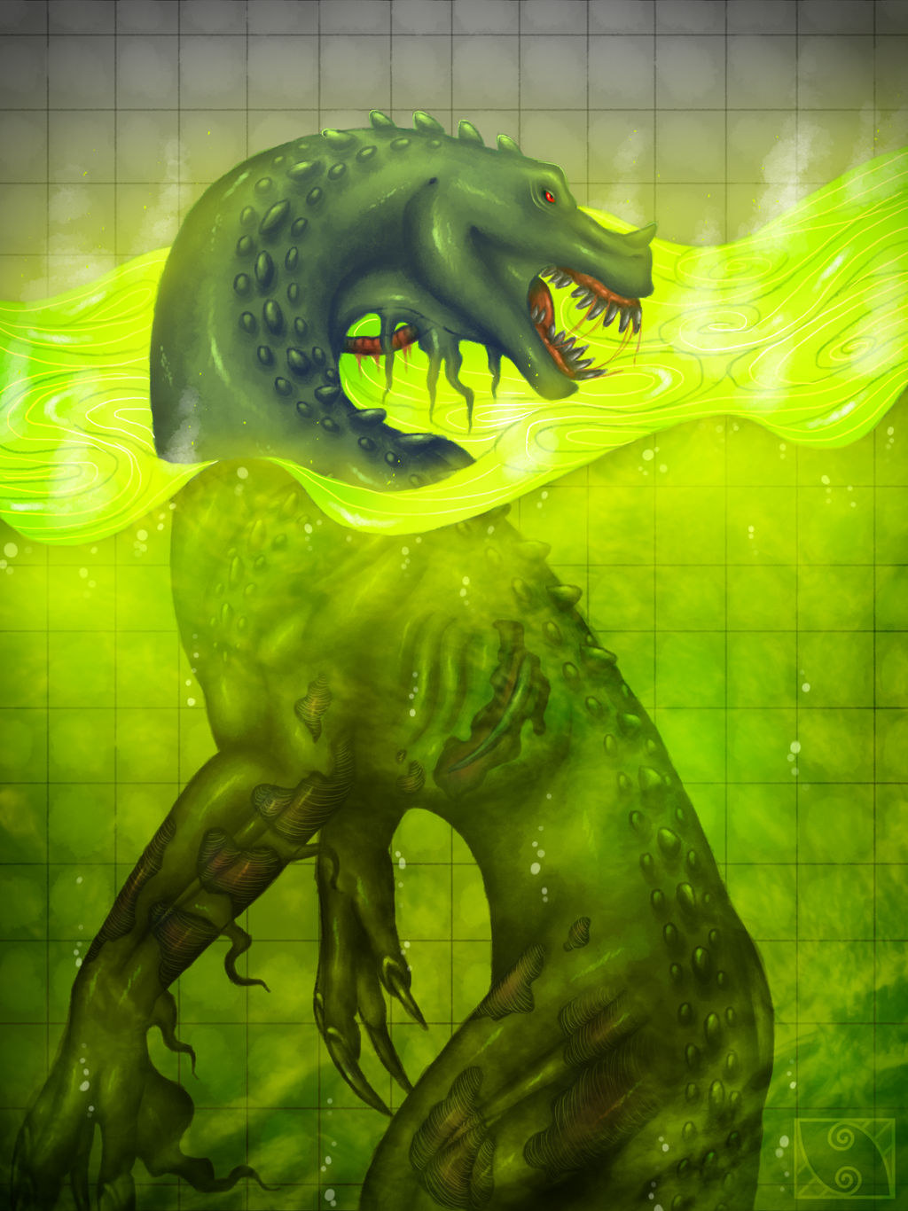 Unkillable Scp Hard-to-Destroy Reptile (SCP-682) by Dinah1 on DeviantArt