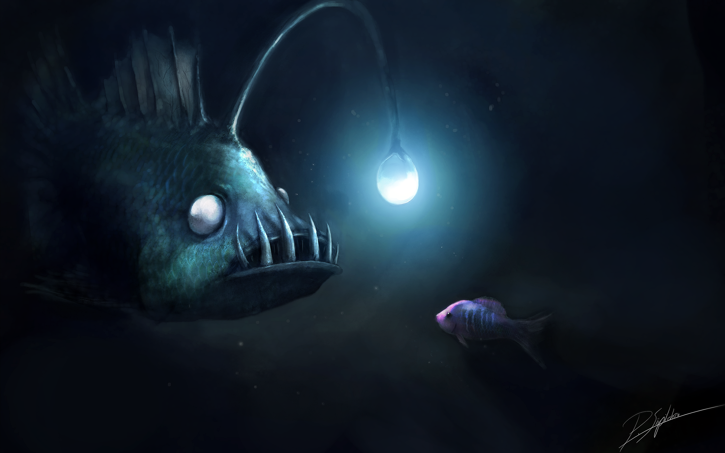 Dark depths of the Sea by psiipilehto on DeviantArt