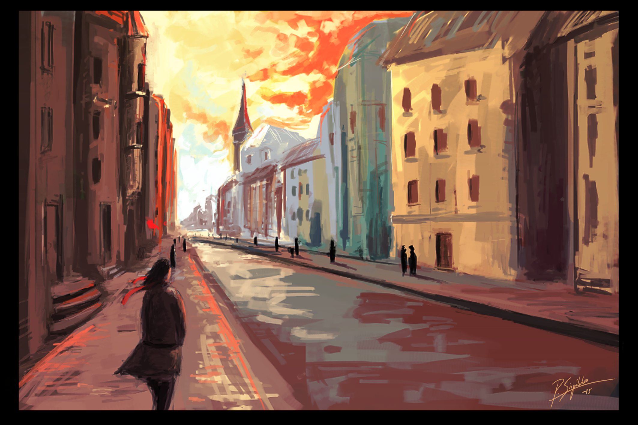 City Impression Painting