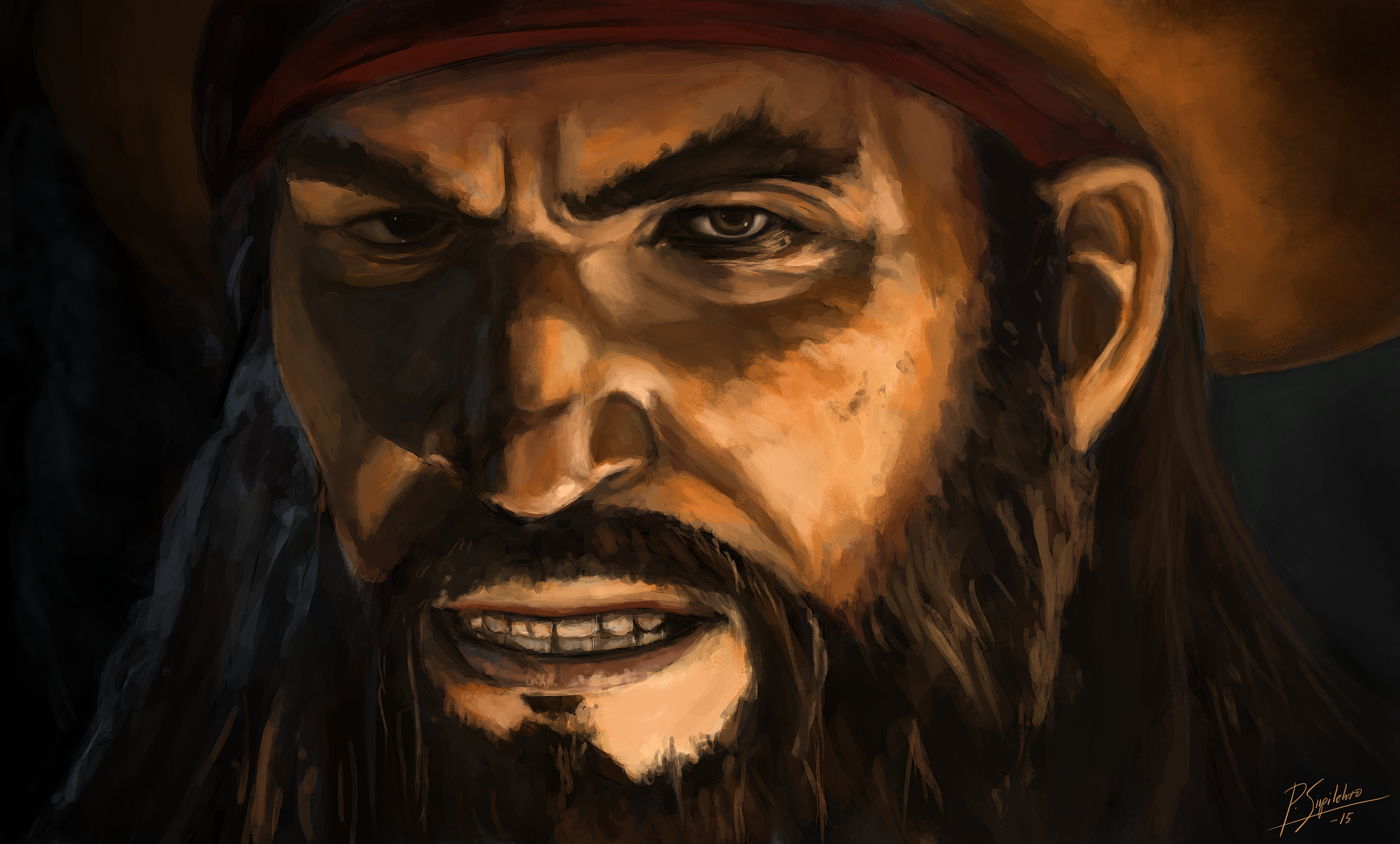 Blackbeard - AC Black Flag fanart