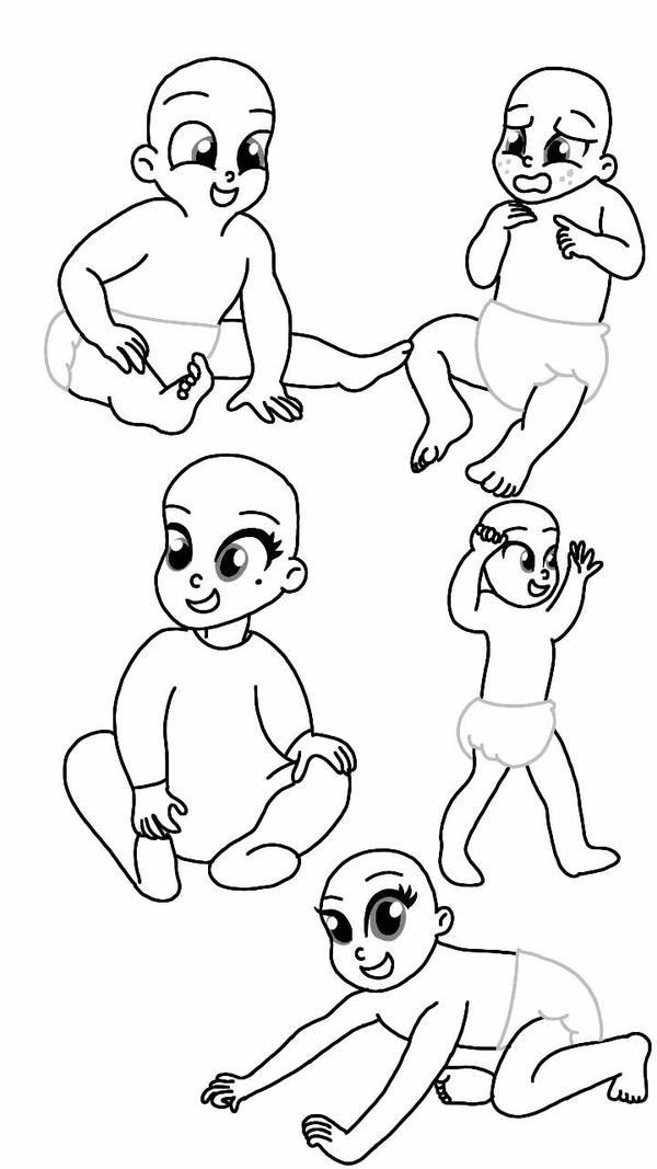 Baby Base Drawing Equestria Baby Base 3 by KittyTheNerd on DeviantArt