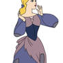 Cinderella as Ella (work dress) 