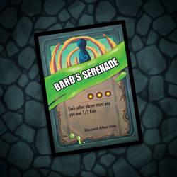 Bard's Serenade Card Sample