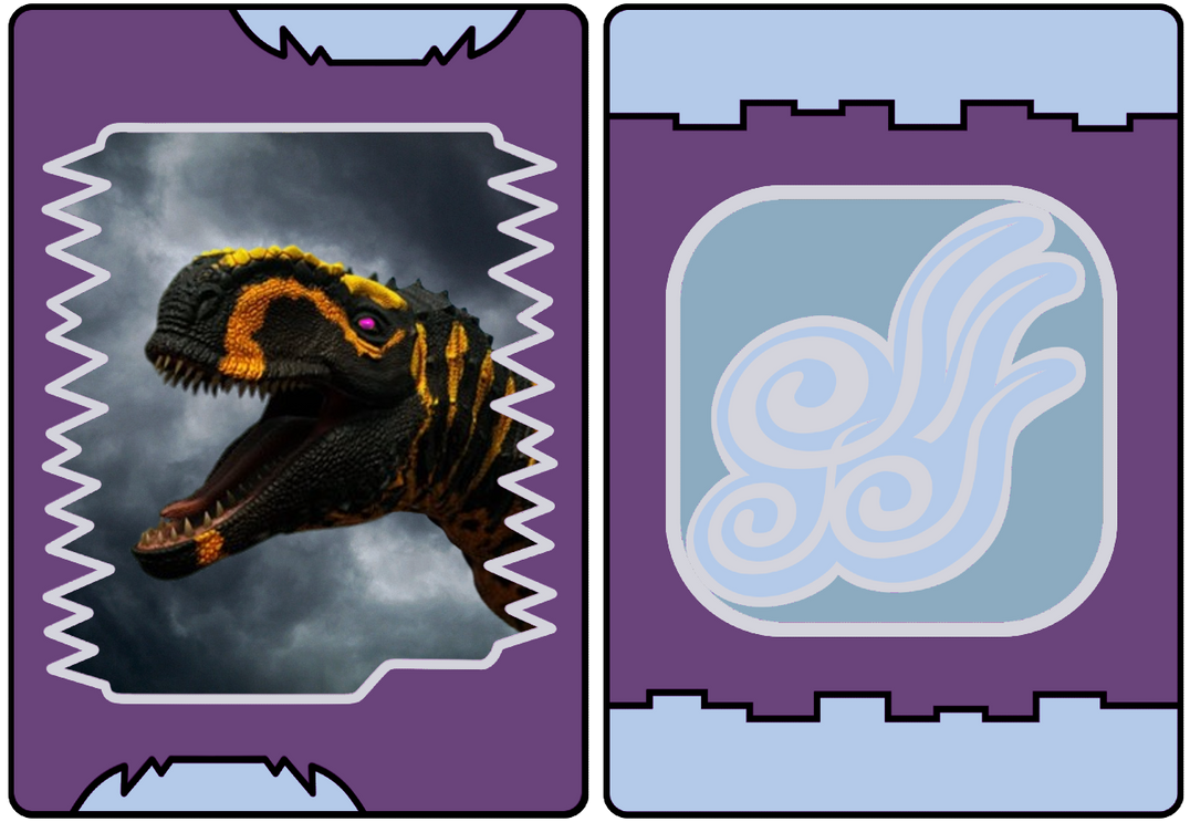 Dinosaur King Utahraptor Card Cards Shantungosaurus Bronze Foil