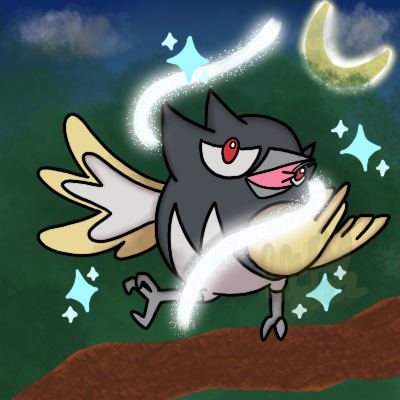 Psychic Rookidee Shiny Rookidee by obbscreations on DeviantArt